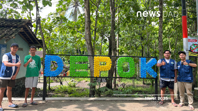 Hasil Pembuatan Ecobrick oleh KKN Universitas Ahmad Dahlan (UAD) di Dusun Depok (Dok. KKN Unit VI.C.1)