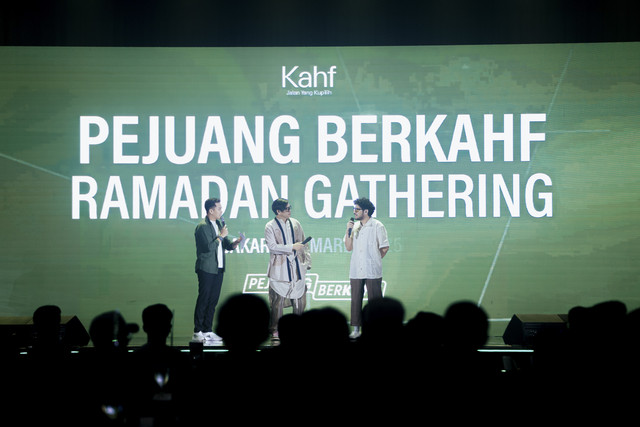 Kahf meluncurkan kampanye bertajuk "#Pejuang BerKahf: Kamu yang Harus Kamu Kalahkan" pada kegiatan Ramadan Gathering 2025. Foto: Dok. Kahf 