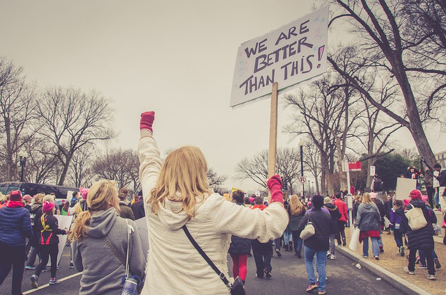 Potret Aksi Demonstransi Perempuan Internasional. Foto: Pixabay/StockSnap