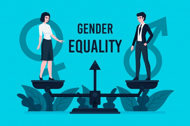 Gender Equality, Sumber Ilustrasi : www.freepik.com