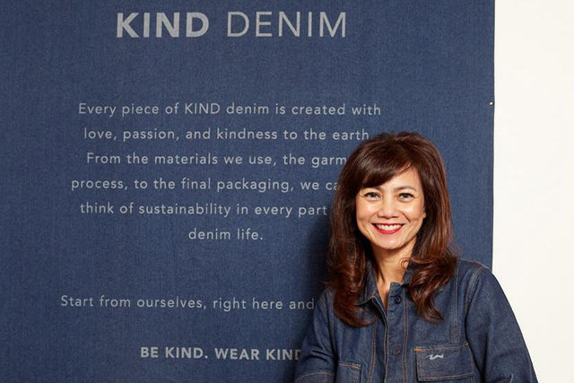 Founder KIND Denim Donna Priadi untuk program Bincang Karier kumparanWOMAN. Foto: Dok. Gavriela