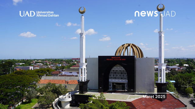 Foto Masjid Islamic Center Universitas Ahmad Dahlan (UAD) (Dok. Humas UAD)