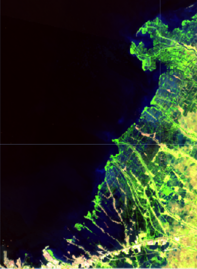 Satellite Imagery as one of spatial data. Picture by Yusuf Susena