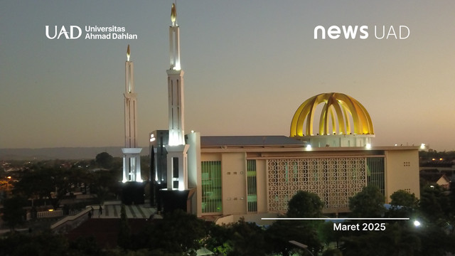 Pusat Ibadah dan Kajian Masjid Islamic Center Universitas Ahmad Dahlan (UAD) (Dok. Humas UAD)