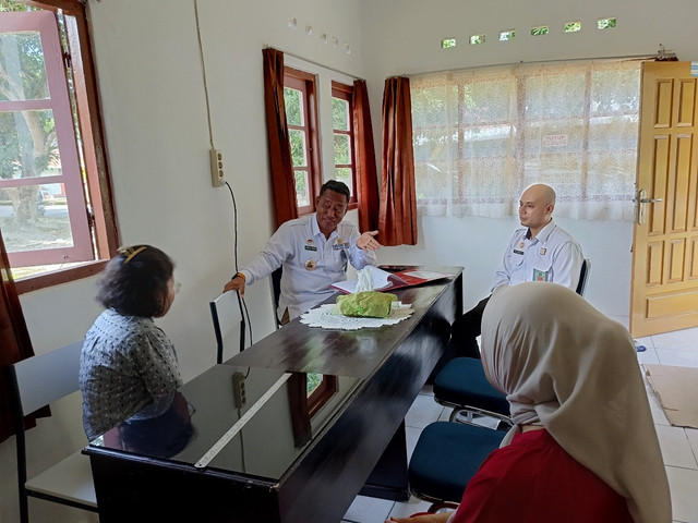 Kakanwil Kemenkum Maluku Sambangi Notaris Masohi (Dok Kemenkum Maluku)