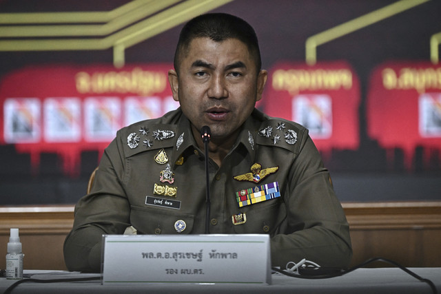 Jenderal polisi Thailand Surachate Hakparn. Foto: Lillian Suwanrumpha/AFP