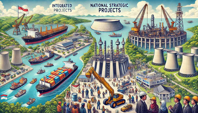 Gambar Ilustrasi Program Strategis Nasional, Sumber: OpenAI