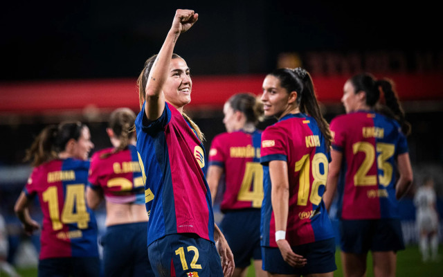 Barcelona Femeni berhasil mengalahkan Real Madrid Femenino di semifinal Copa de la Reina, pada Rabu (12/3).  Foto: FC Barcelona