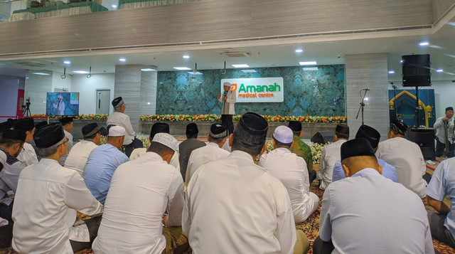 Kajian dan Buka Puasa Bersama Keluarga Amanah Grup di RS Amanah Medical Center (Sumber : DT Peduli)