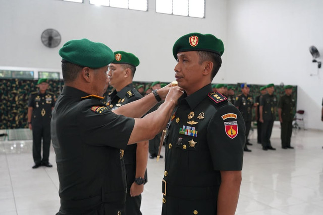 Rotasi jabatan Dandim 0734/Kota Yogyakarta. Foto: Dok. Dandim 0734/Kota Yogyakarta