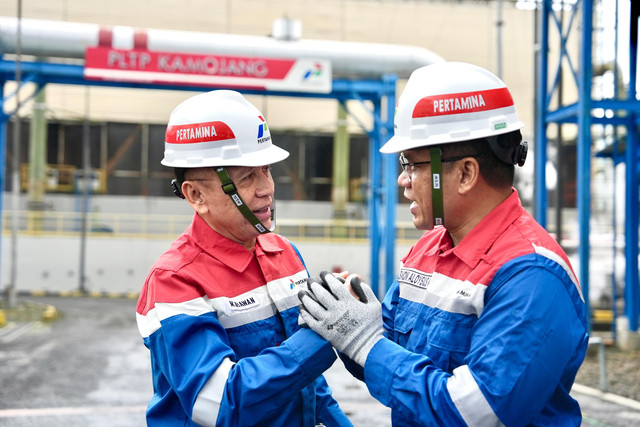 Pertamina berkomitmen untuk mendukung swasembada energi yang dicanangkan pemerintah melalui pengembangan sumber energi panas bumi atau geothermal. Foto: dok. Pertamina