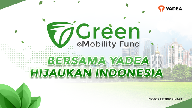 Yadea meluncurkan program Yadea Green E-mobility Found (GEF). Foto: Yadea