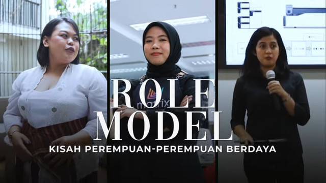 Role Model kumparanWOMAN bersama L'Oreal, kisahkan cerita tiga perempuan berdaya. Foto: YouTube kumparan