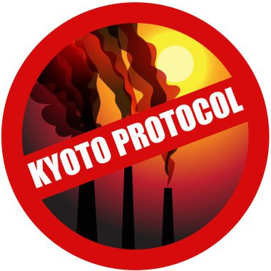 Protokol Kyoto, hentikan gas. Sumber: Depositphotos