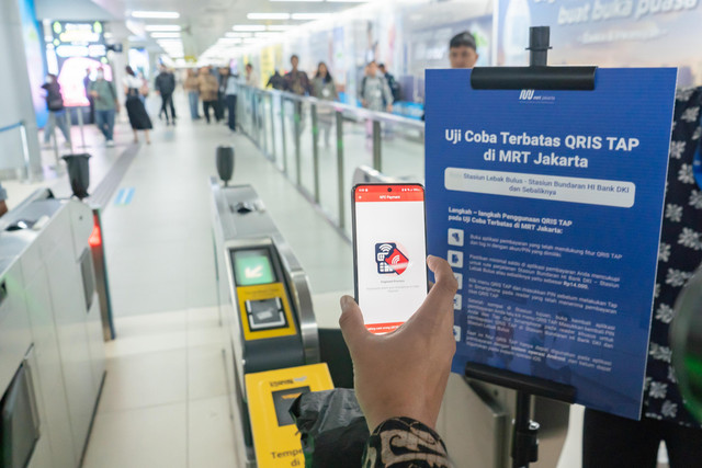 Bank DKi mengimplementasikan fitur pembayaran QRIS pada aplikasi JakOne Mobile dok: Bank DKI