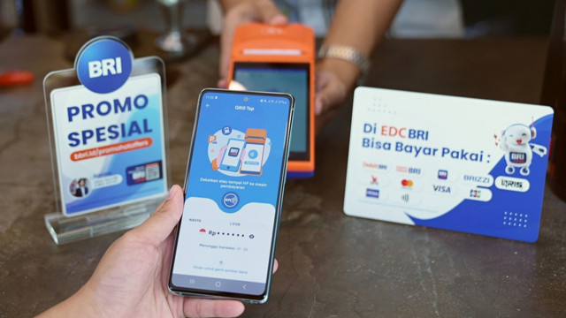 Nikmati kemudahan bayar dengan QRIS TAP di BRImo. Foto: Bank BRI