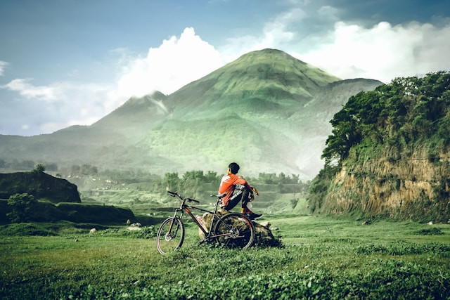 Desa Wisata Nglanggeran Gunungkidul. Foto Hanya Ilustrasi, Bukan Sebenarnya. Sumber Foto: Unsplash.com/Idris R