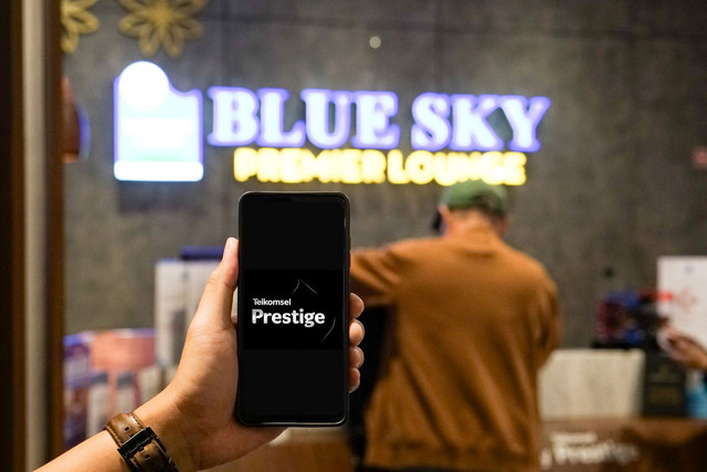 Prestige SkyEase tersedia untuk penerbangan domestik di Terminal 1 Bandar Udara Internasional Soekarno-Hatta, Jakarta (CGK), dan akan terus diekspansi secara bertahap. Foto: Dok. Telkomsel