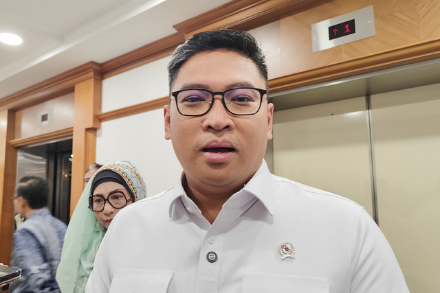 Wakil Menteri Pertanian (Wamentan) Sudaryono di Kantor Kemenko Bidang Pangan, Senin (17/3/2025). Foto: Widya Islamiati/kumparan