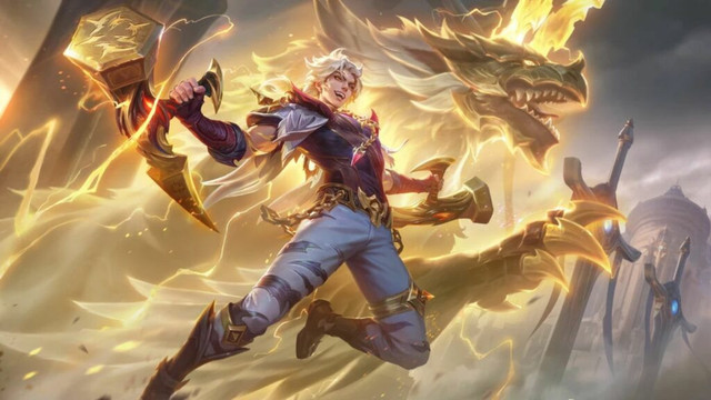 Ilustrasi Lukas, hero Fighter MLBB. Foto: YouTube/Mobile Legends: Bang Bang 