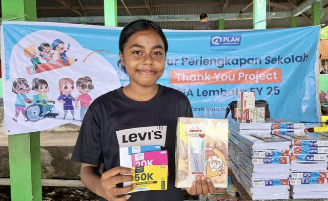 Lewat Voucher Pendidikan, Lou Temukan Harapan Baru Untuk Sekolah