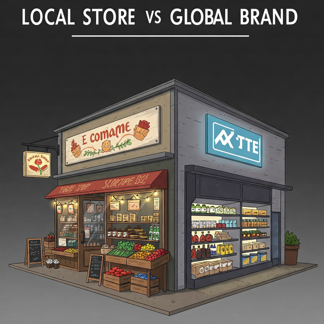 Lokal vs Global. Sumber: Chatgpt 