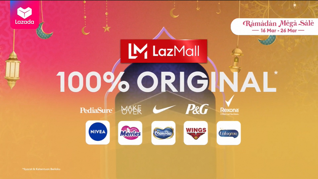 Lazada Ramadan Mega Sale. Foto: Lazada