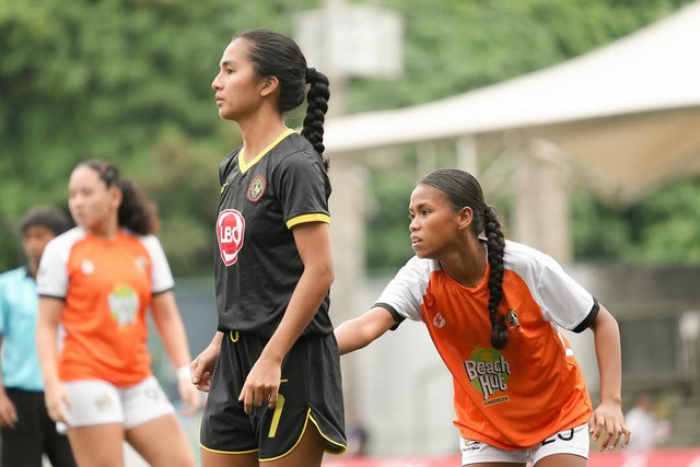 Ilustrasi liga sepak bola wanita Filipina. Foto:  Kaya FC