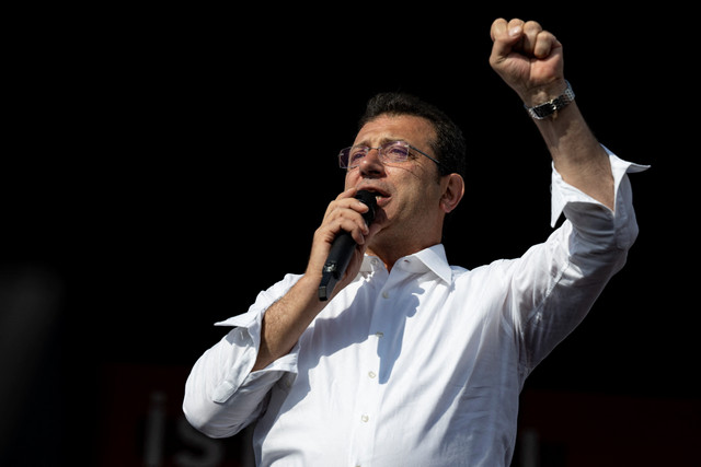 Wali Kota Istanbul Ekrem Imamoglu. Foto: Yasin AKGUL / AFP