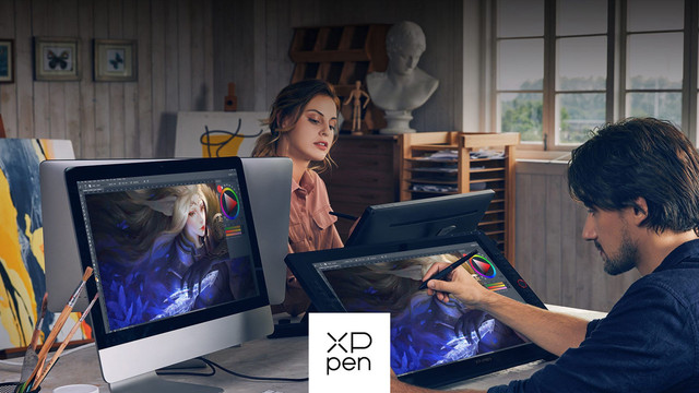 Tablet 24 inch, XPPen Artist 24 Pro Pen Display. Foto: XPPen   