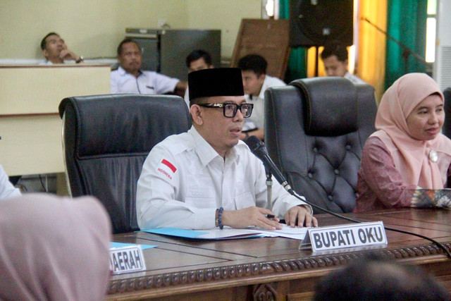 Bupati OKU Teddy Meilwansyah. Foto : Dok. Diskominfo Pemkab OKU