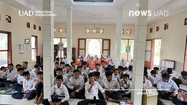 Siswa dan Siswi MTs Muhammadiyah Monggol dalam DMM 2025 (Foto. Chantika)