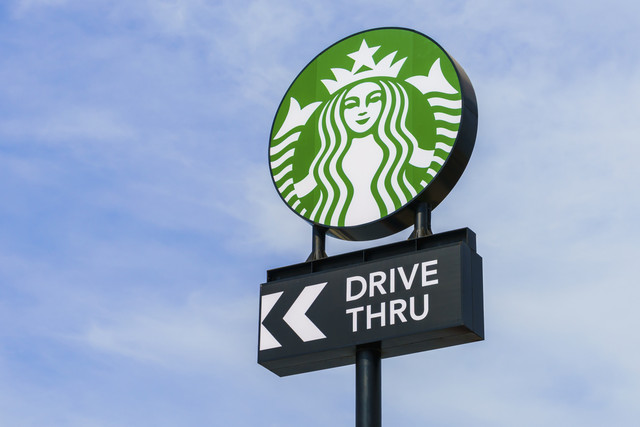 Drive Thru Starbucks. Foto: Shutterstock