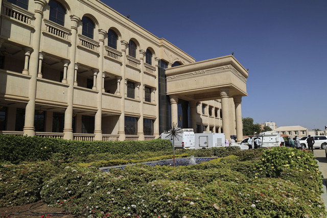 Presidential Palace di Khartoum Sudan. Foto: Ashraf Shazly/AFP