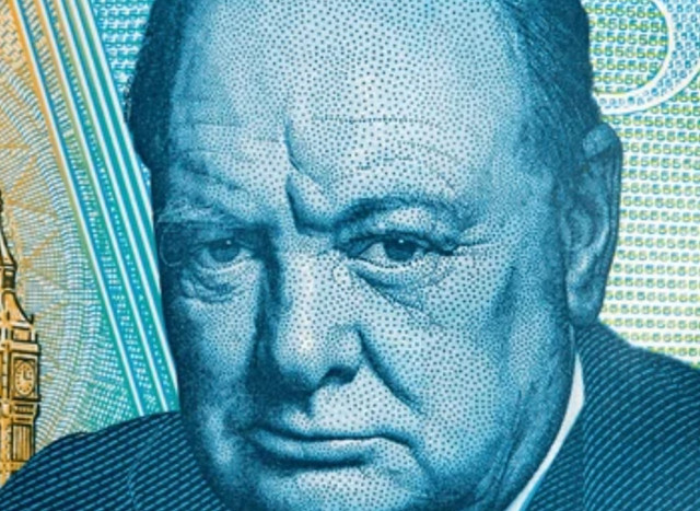 Ilustrasi gambar Winston Churchill. Sumber: Shutterstock.