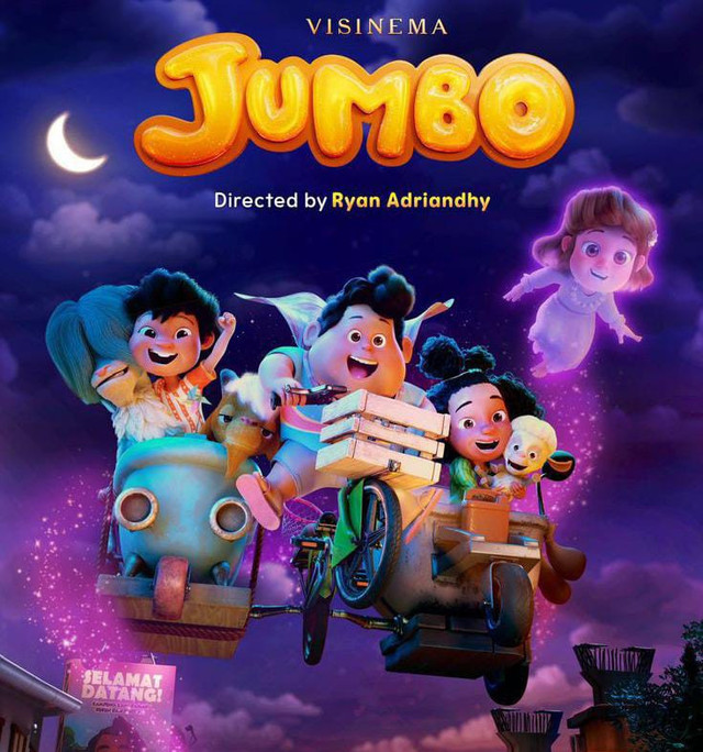 Poster film "Jumbo" (Instagram @jumbofilm_id)