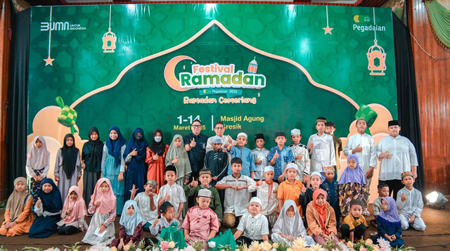 Ramadhan Cemerlang, Program inisiasi PT Pegadaian Surabaya 1 yang bersinergi dengan DT Peduli (Sumber : DT Peduli)