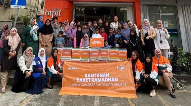 BTPN Syariah dan DT Peduli Aceh bagikan Santunan Paket Ramadhan untuk 41 orang Penerima Manfaat (Sumber : DT Peduli)