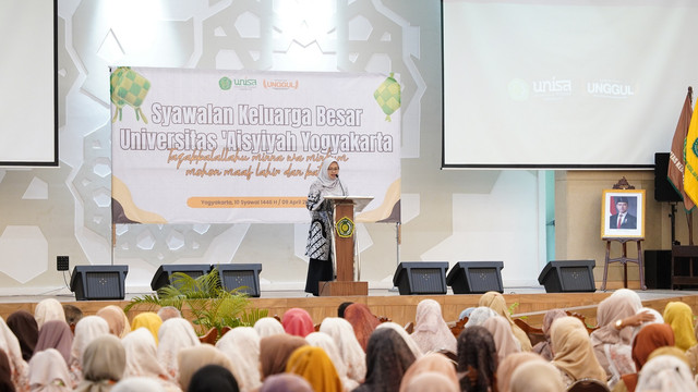 syawalan di UNISA Yogyakarta