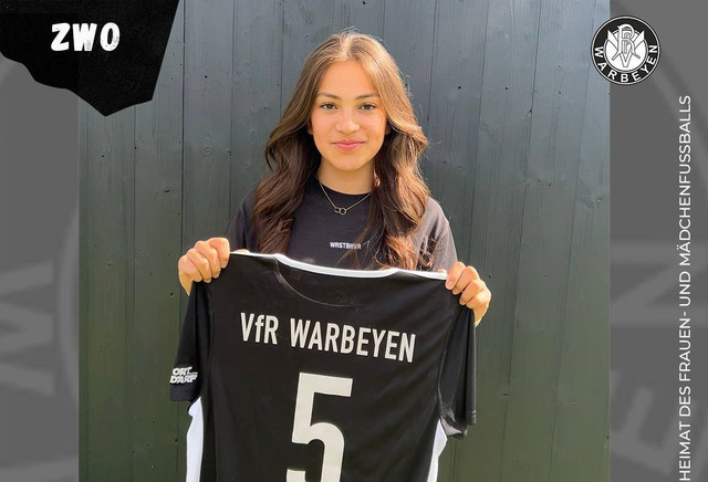 Lola Flohr, pemain Divisi 3 Liga Jerman VfR Warbeyen, yang mendapat panggilan trial di Timnas Wanita Indonesia. Foto: VfR Warbeyen