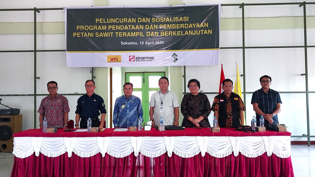 Peluncuran dan sosialisasi petanis awit terampil dan berkelanjutan di Kabupaten Sekadau. Foto: Dina Mariana/Hi!Pontianak