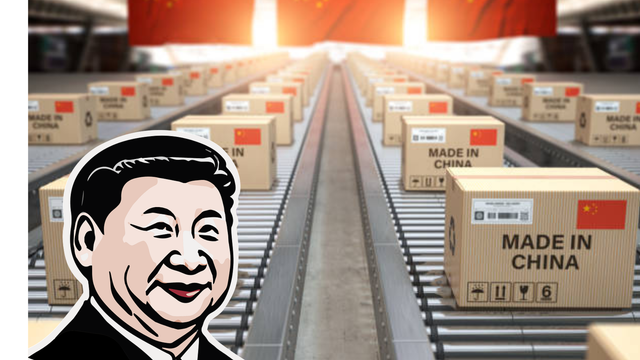 Presiden Xi Jinping (Made In China),Foto: Pixabay dan Pexels, Ilustrasi: Pribadi.