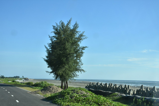 Pantai Biru Makassar. Foto hanya ilustrasi, bukan tempat sebenarnya. Sumber: Unsplash/John Jyotish Baroi