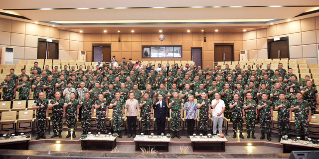 Prajurit TNI Belajar di IPB, Siap Eksekusi Kompi Produksi Pangan Nasional