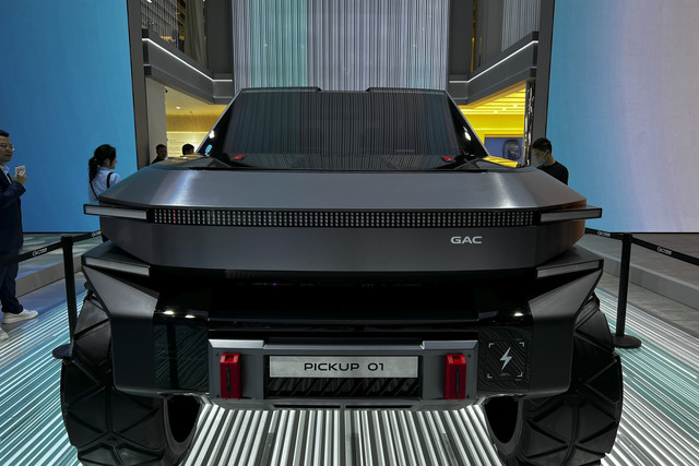 GAC Pickup 01 di Shanghai Auto Show 2025. Foto: Erandhi Hutomo Saputra/kumparan