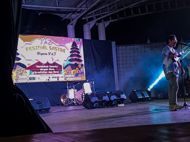Festival sastra Himpunan Mahasiswa (HIMA) Prodi Sastra Indonesia Universitas Pamulang vol.5 2025. Foto: dokumen pribadi