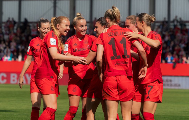 Bayern Muenchen juara Frauen-Bundesliga 2024/25. Foto: Instagram/@fcbayern