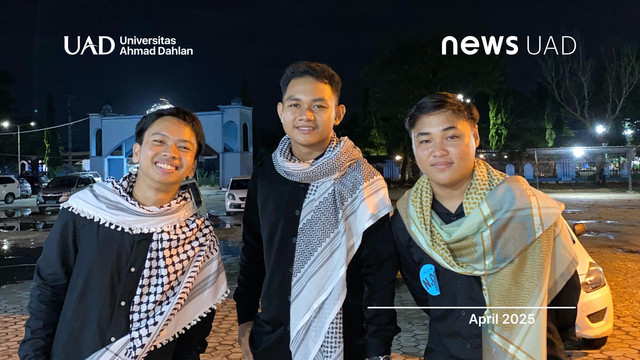 Mahasiswa Ilmu Komunikasi UAD yang Berhasil Sabet Juara II Nasyid di Sulawesi Tenggara (Dok. Itoshiko)