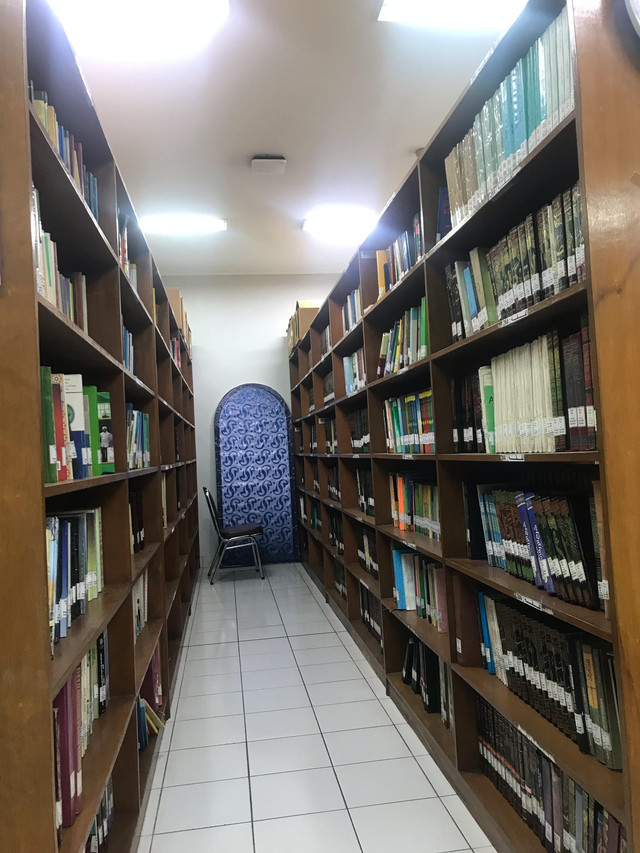 Ilustrasi Perpustakaan (Sumber: Dokumen Pribadi)