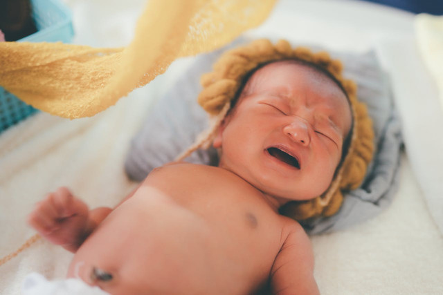 Ilustrasi pusar bayi berdarah. Foto: Pexels.com